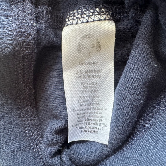 Gerber Kids Joggers Set - Green, Gray, Navy - Picture 4 of 4